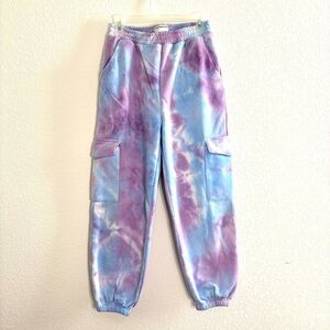 Streetwear Society Purple Tie Dye Sweats